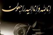 پیام تسلیت رئیس موسسه به مناسبت شهادت مادر گرامی سرکار خانم زینب فکورفرد