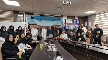 به مناسبت ولادت حضرت ابوالفضل (ع) و روز جانباز از ایثارگران، خانواده شهدا به ویژه جانبازان مجتمع بیمارستانی امام خمینی (ره) تجلیل و قدردانی شد 